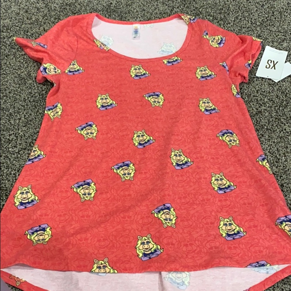 Lularoe Miss Piggy classic t NWT